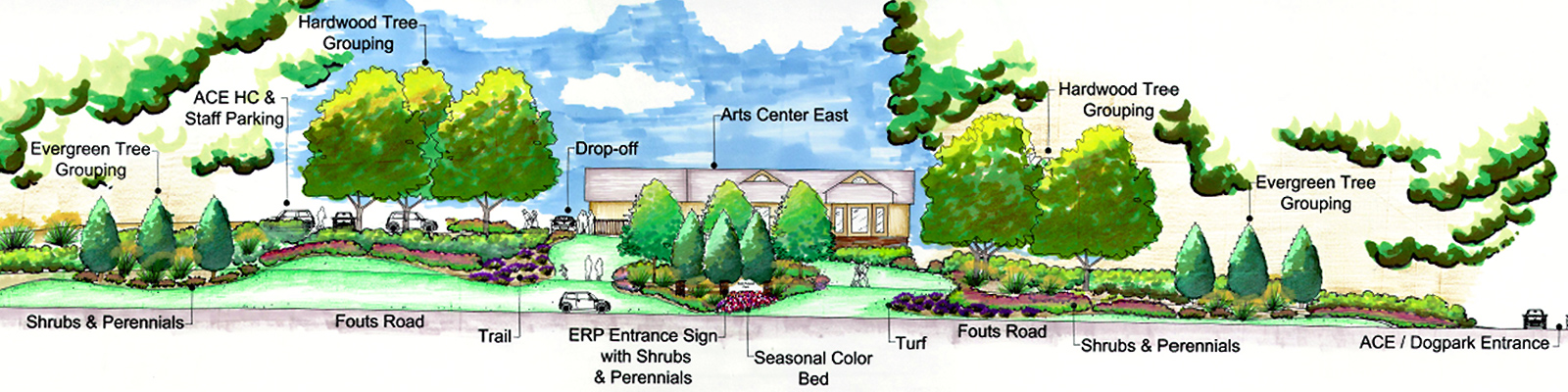 East Roswell Park Entrance Renovations