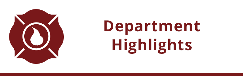 Department Highlights