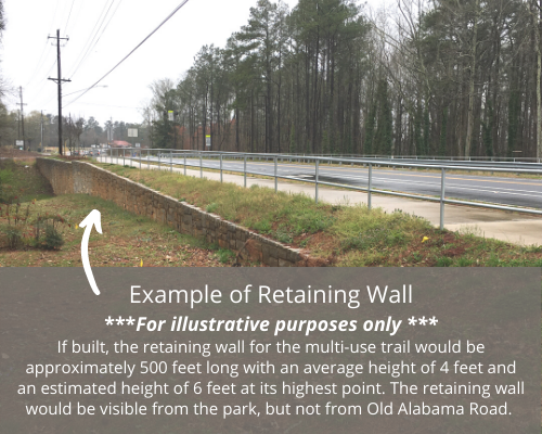 Example of Retaining Wall