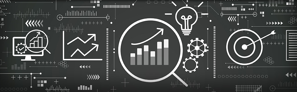 Abstract Data Analysis Concept