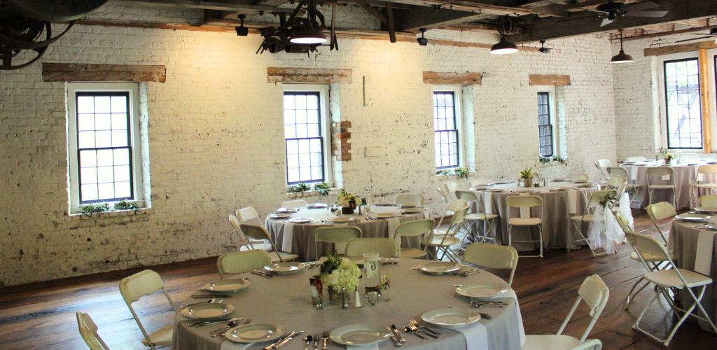 Weddings Rentals at Old Mill Machine Shop