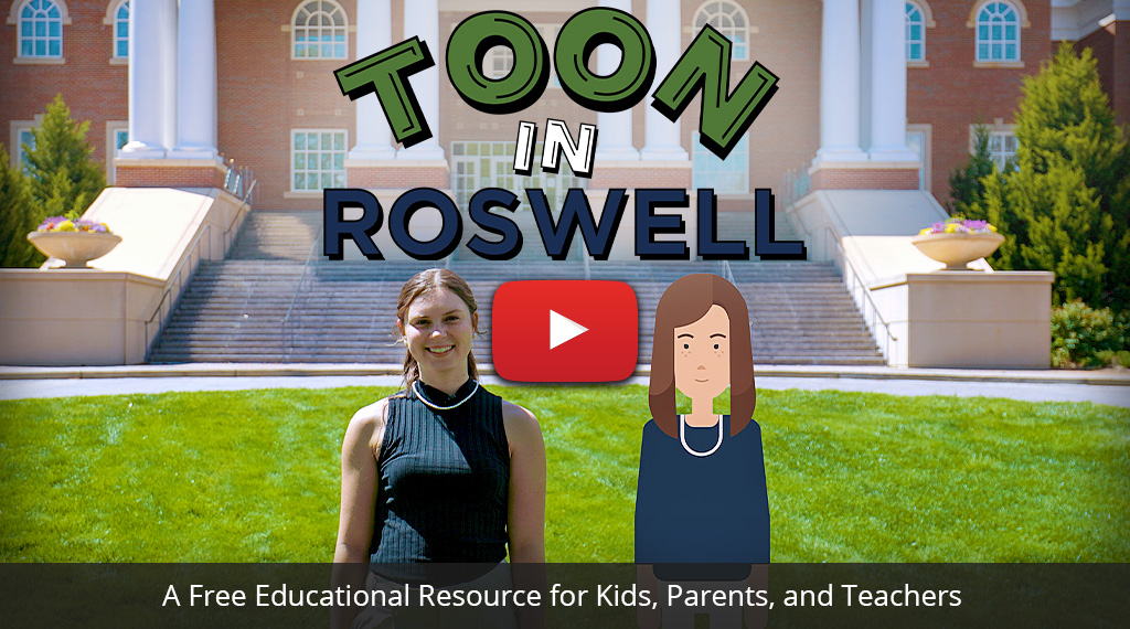 Toon in Roswell Title and Video Thumbnail