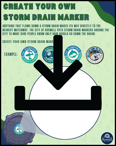 Create Your Own Storm Drain Marker