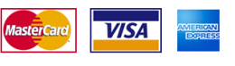 Master Card, Visa, and American Express Cards Accepted